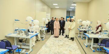 В Главной республиканской мечети при ДУМК открылся швейный центр