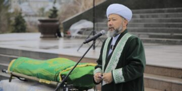Бас мүфти шахтада қаза тапқан марқұмдардың жаназасын шығарды
