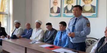 Ақсақалдар алқасының ғимаратында бірлескен алқалы жиын өтті