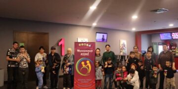 Ерекше балаларға кинотеатрларда тегін мультфильм көрсетілді