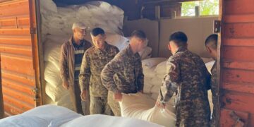 Завершены работы по отправке гуманитарного груза в Афганистан
