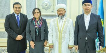 Председатель ДУМК встретился с послом Египта в РК