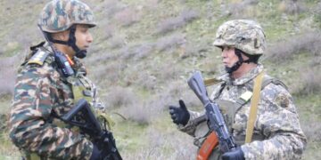 Казахстан и Индия проводят антитеррористическое учение в Жамбылской области