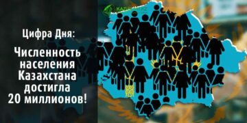 Численность населения Казахстана достигла 20 миллионов!