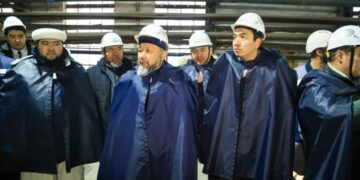 Жезқазған кен бауыту фабрикасы жұмысшыларымен кездесті