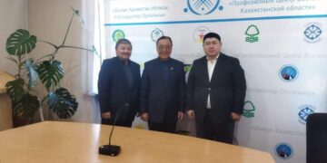 «ШҚО кәсіподақтар орталығы» ұжымында кездесу жасалды