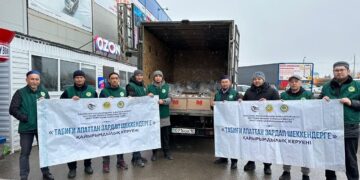 ДУМК: Оказана помощь жителям Костанайской области, пострадавшим от паводков