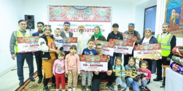 Су тасқынынан зардап шеккендерге баспана кілтін табыстады