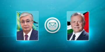 Касым-Жомарт Токаев поздравил короля Иордании с Днем независимости