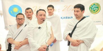 Қажылар мина жазығына жиналды