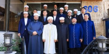 Наурызбай кажы Таганулы встретился с муфтием Иордании