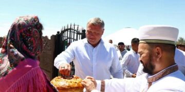 Ресейдің қазақтар тұратын ауылында жаңа мешіт ашылды