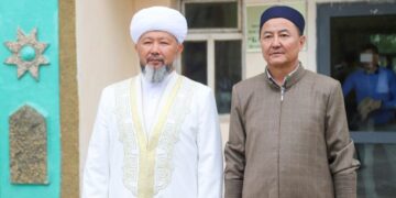 Наурызбай кажы Таганулы встретился с муфтием Монголии