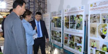 Аида Балаева Түркістанның киелі орындарын аралады