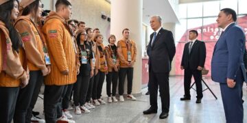 Президент ознакомился с ходом подготовки к V Всемирным играм кочевников