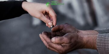 Милостыня несостоятельного человека