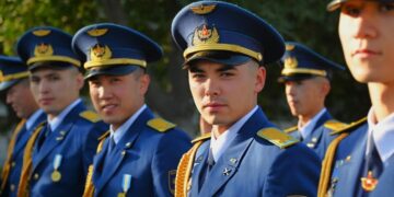 В Актобе состоялся 27-й выпуск лейтенантов военного института