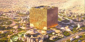 В Саудии ведется строительство гигантского кубического здания «Мукааб»