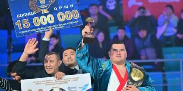 Борец из области Абай стал новым чемпионом «Қазақстан Барысы-2024»