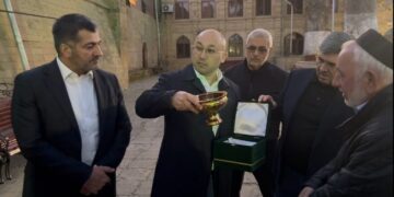 Делегация из Казахстана посетила старейшую мечеть России