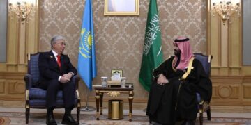 Токаев провел встречу с Наследным принцем Саудовской Аравии