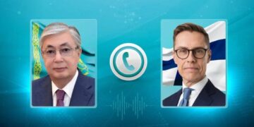 Президенты Казахстана и Финляндии обменялись мнениями по вопросам международной повестки