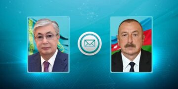 Токаев  выразил соболезнования президенту Азербайджана