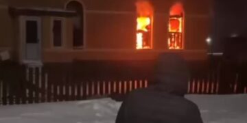 Қарағанды ​​облысында мешіт өртеніп кетті