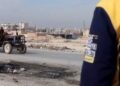 Сирияда мина жасырылған көлік жарылды