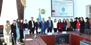 Студентов университета им. М.Х. Дулати ознакомили с Концепцией развития Съезда