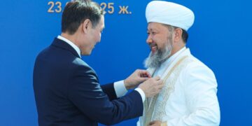 Бас мүфти Ассамблея медалімен марапатталды