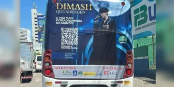 Бразилияда Димаштың суретімен безендірілген автобустар пайда болды
