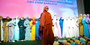 Мұсылман әйелдерінің сән киімі байқауы өтті