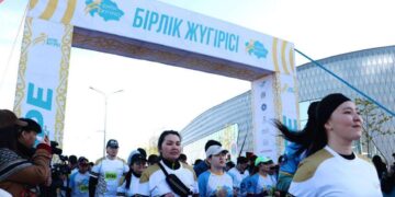 Республиканский «Забег Единства» прошел в Астане