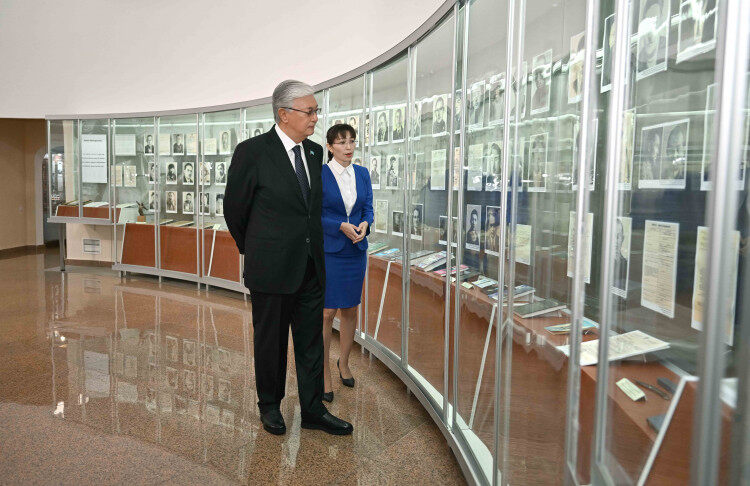 Президент «АЛЖИР» музейін аралап көрді