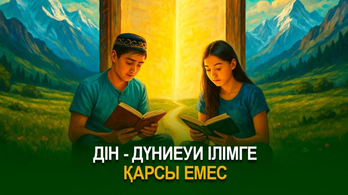 Дін – дүниеуи ілімге қарсы емес