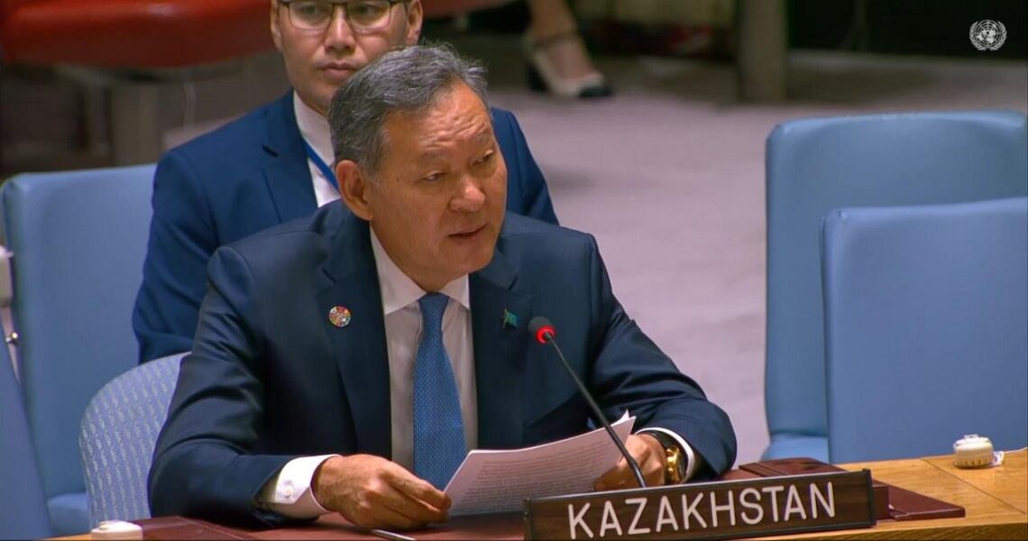 Казахстан подтвердил приверженность миру на Совбезе ООН