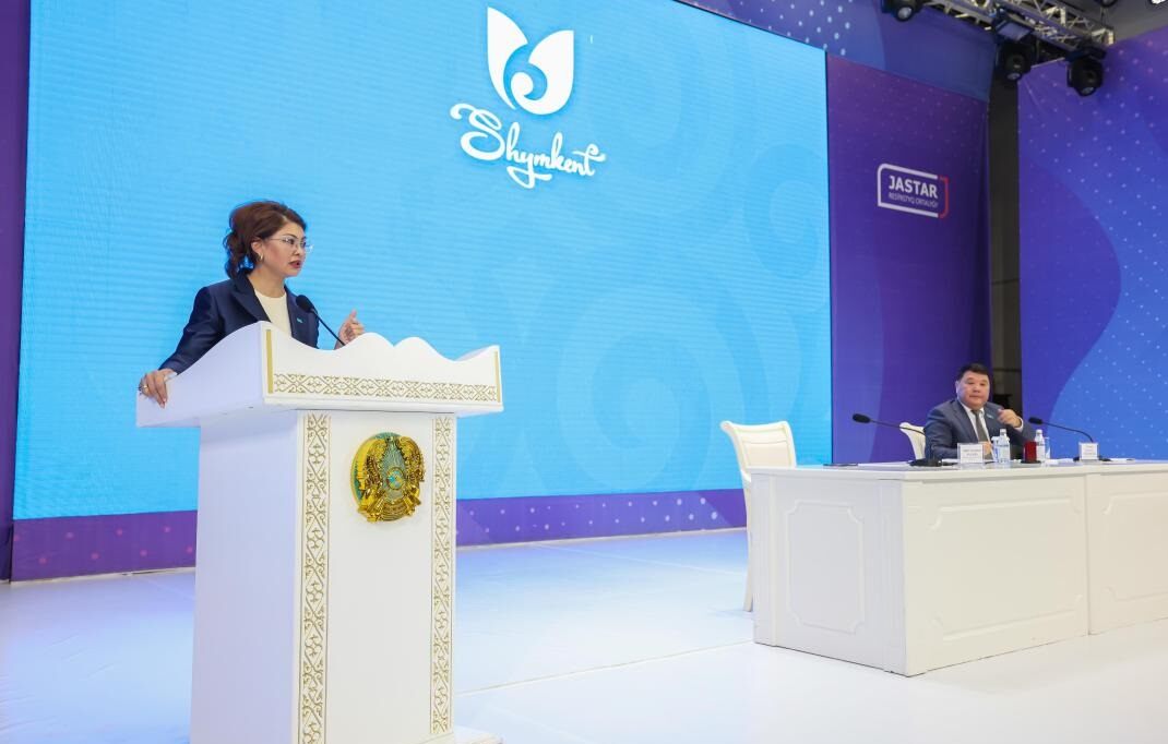 Аида Балаева встретилась с жителями Шымкента