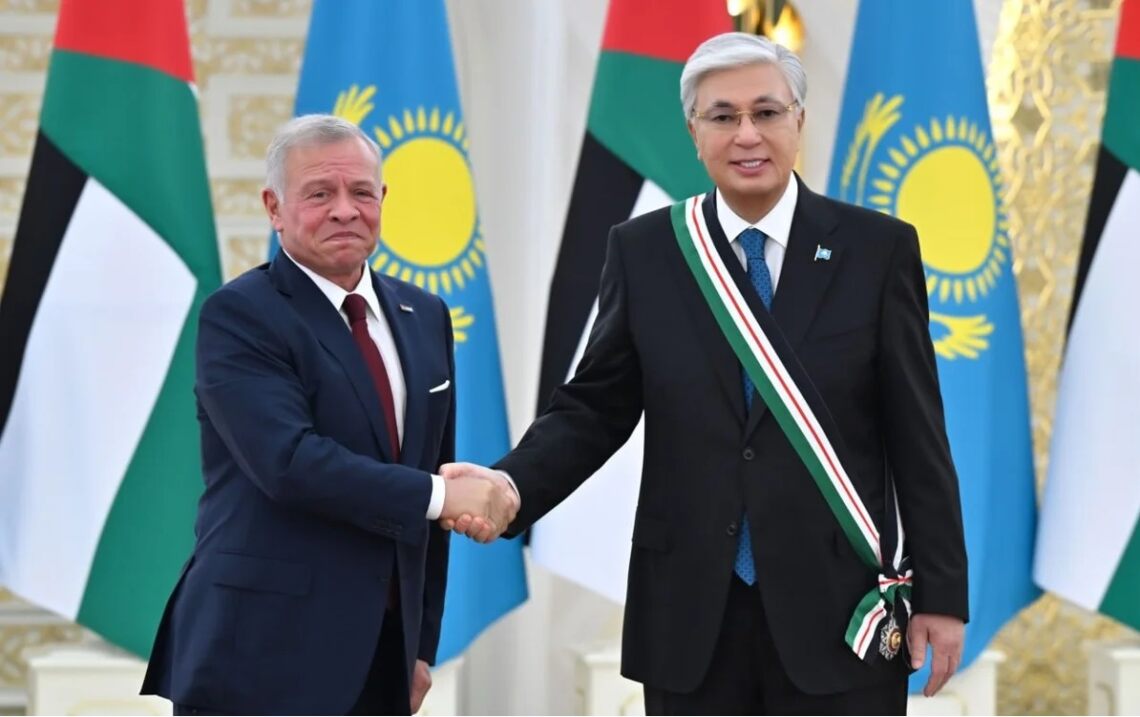 Касым-Жомарт Токаев награжден Высшим орденом Иордании