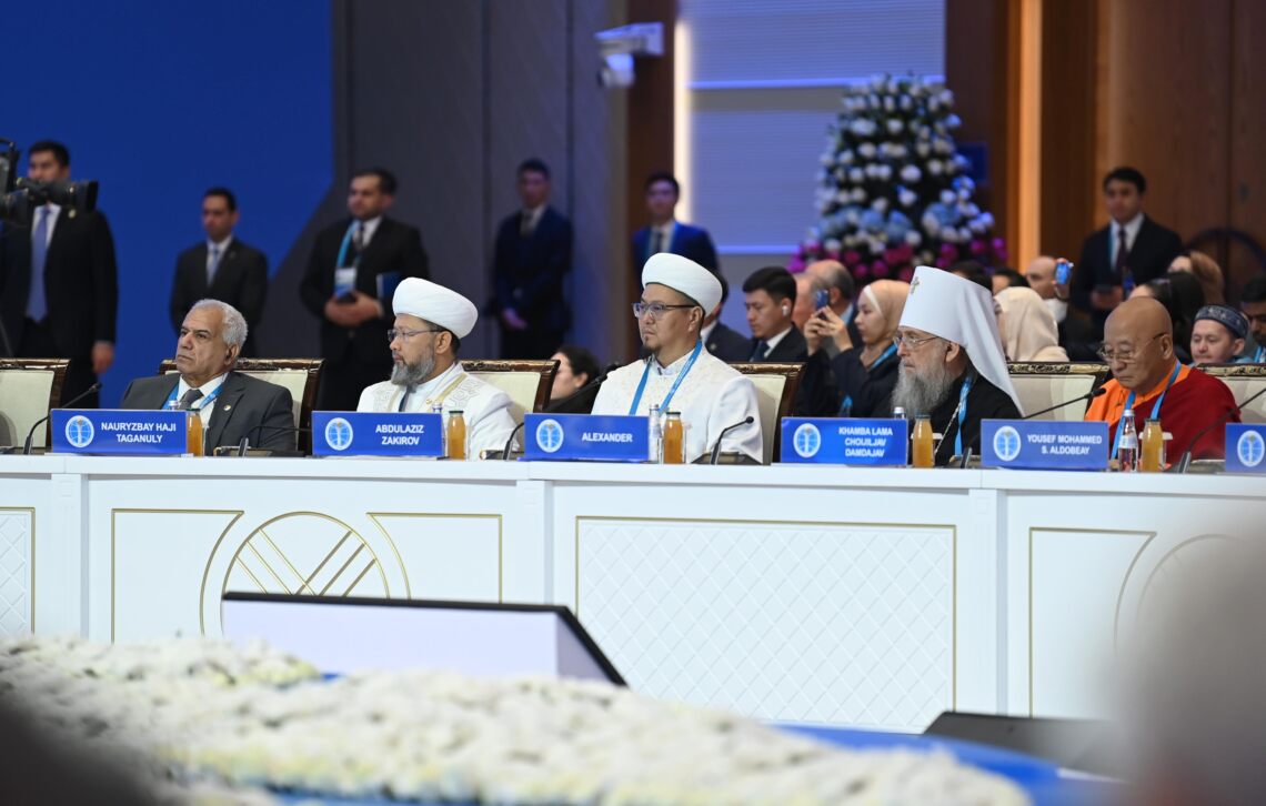 Астанада өтіп жатқан діндер съезінің мақсаты не?