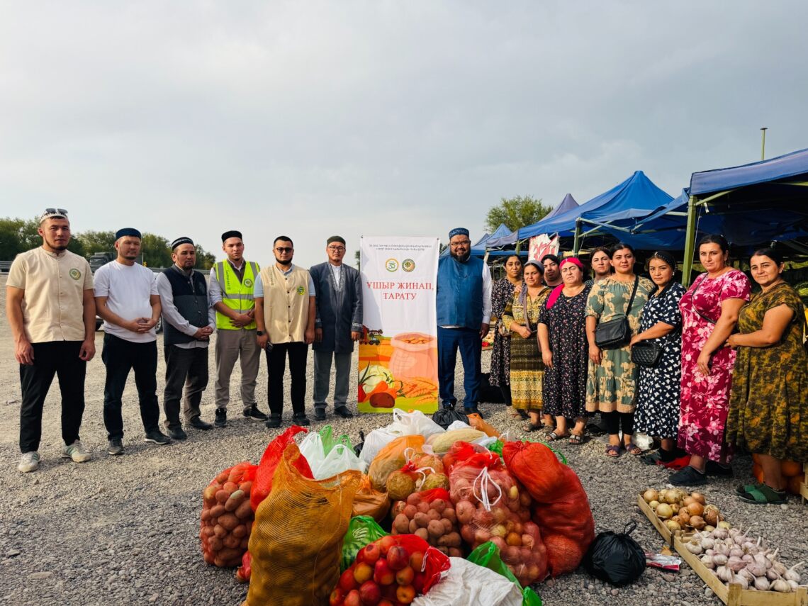 Диқаншылар ұшыр зекетін берді