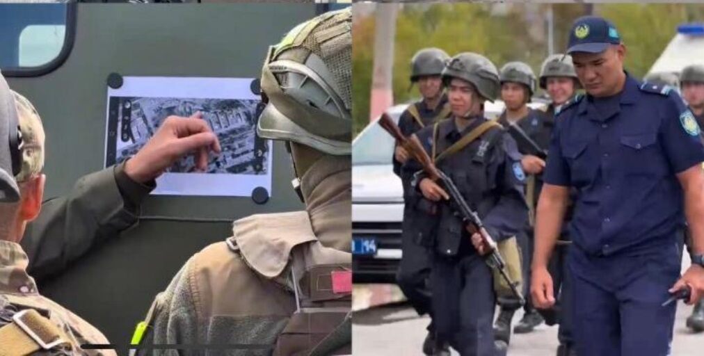 В Павлодаре прошли учения по борьбе с терроризмом