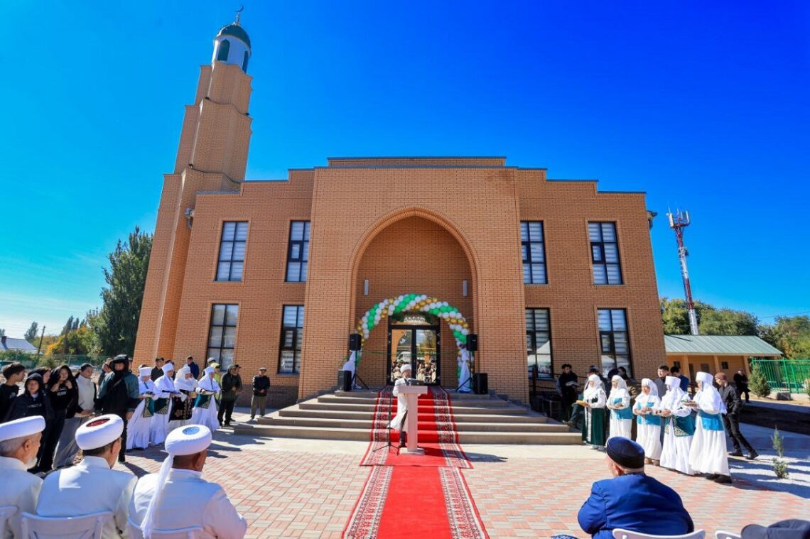 В Жетысу открылась новая мечеть на 800 человек