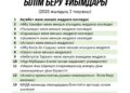 Елімізде тіркелген діни білім беру ұйымдары (2-тоқсан)