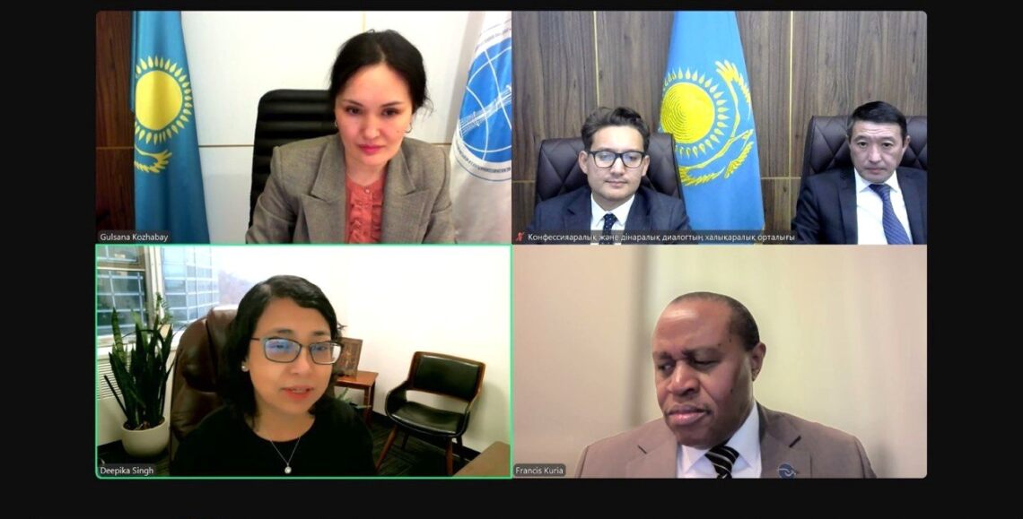 Конфессияаралық және дінаралық диалогтың халықаралық орталығы және «Religion for Peace» серіктестікті нығайтып, бірлескен жұмыстың жаңа бағыттарын келісуде