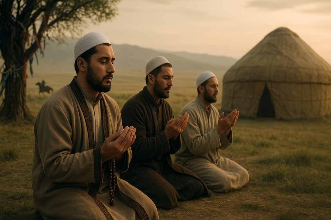 Какие религии исповедовали предки казахов