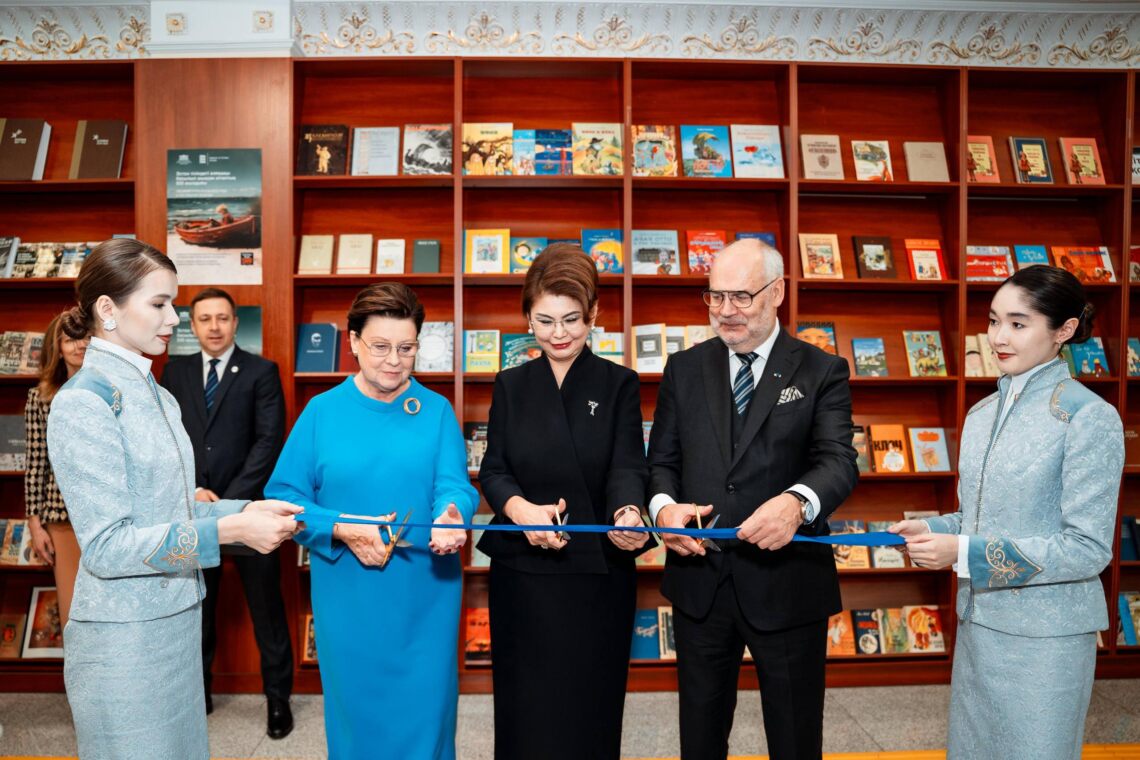 Эстон әдебиеті бұрышы ашылды