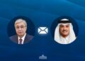 Президент Казахстана поздравил Эмира Катара