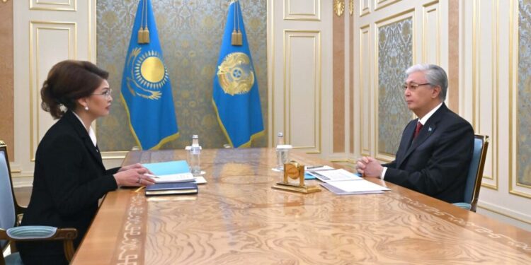 Мемлекет басшысы Аида Балаеваны қабылдады