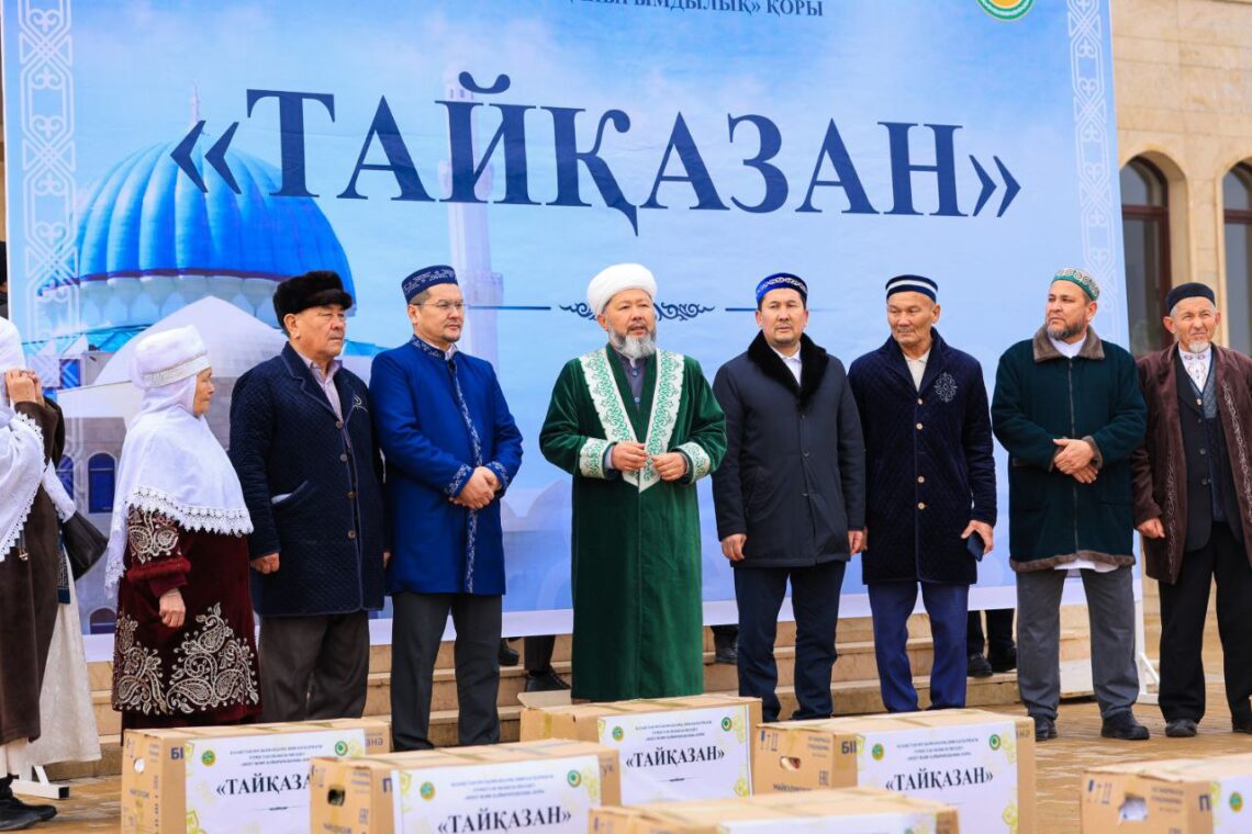 «Түркістан–Қожа Ахмет Ясауи» мешітінде қайырымдылық іс-шарасы өтті